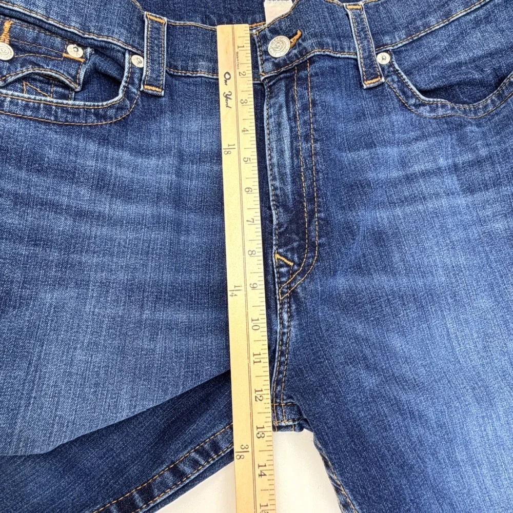True Religion Ricky Flap Men 44 Blue NEW Straight Leg Relaxed Fit Jeans